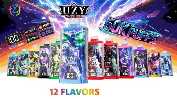 UZY Crystal Star 60000 Vape best